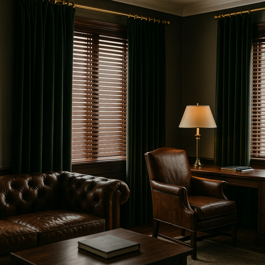 Custom Curtains vs Blinds - Office Blinds